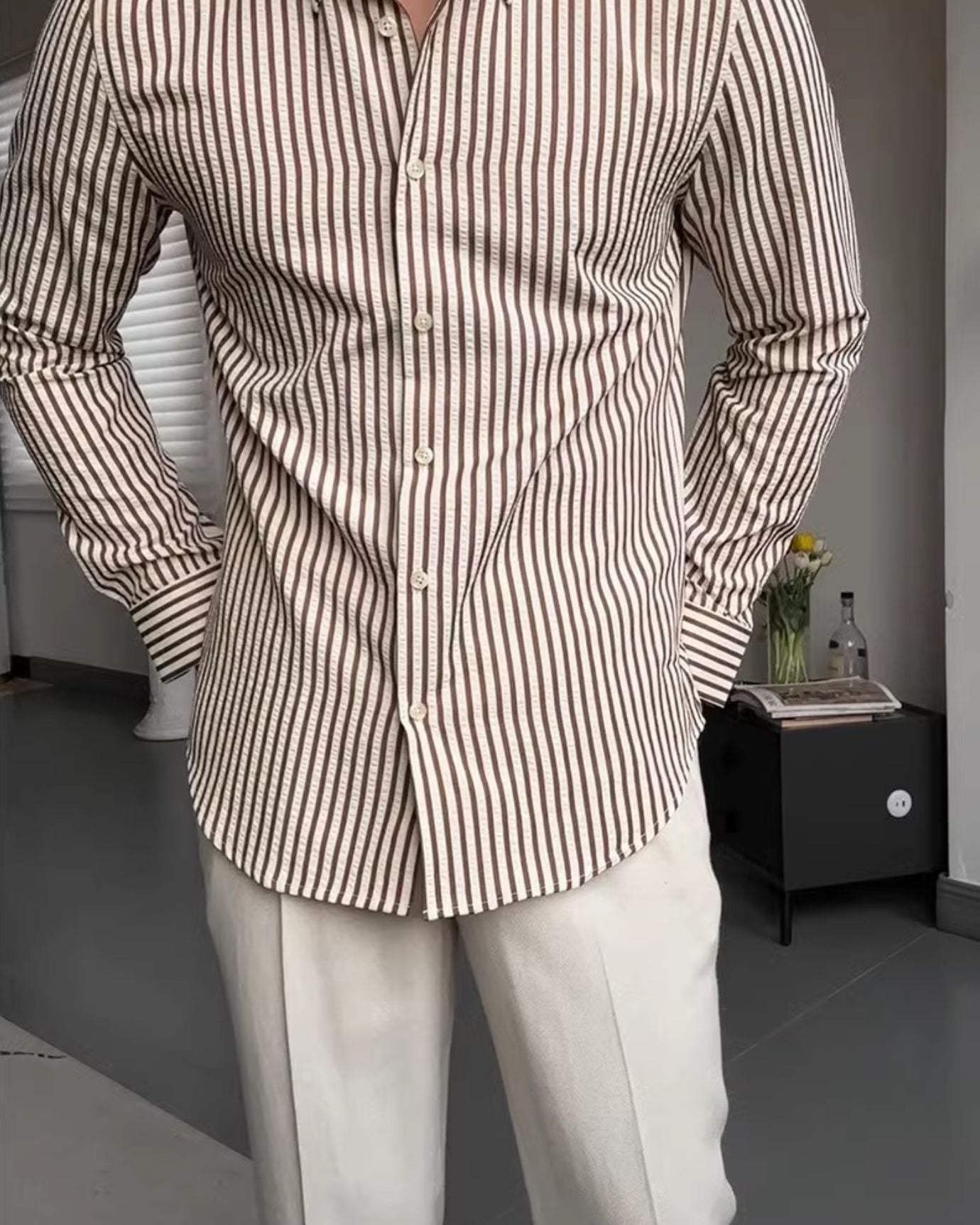 Lovaus Old Money Shirt Brown