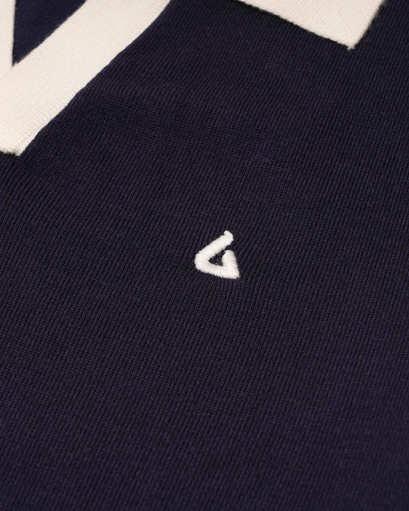 Old Money Polo Shirt Navy Blue