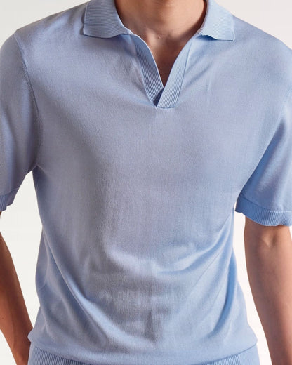 Madrid Thin Polo Mulberry Silk Slim Fit