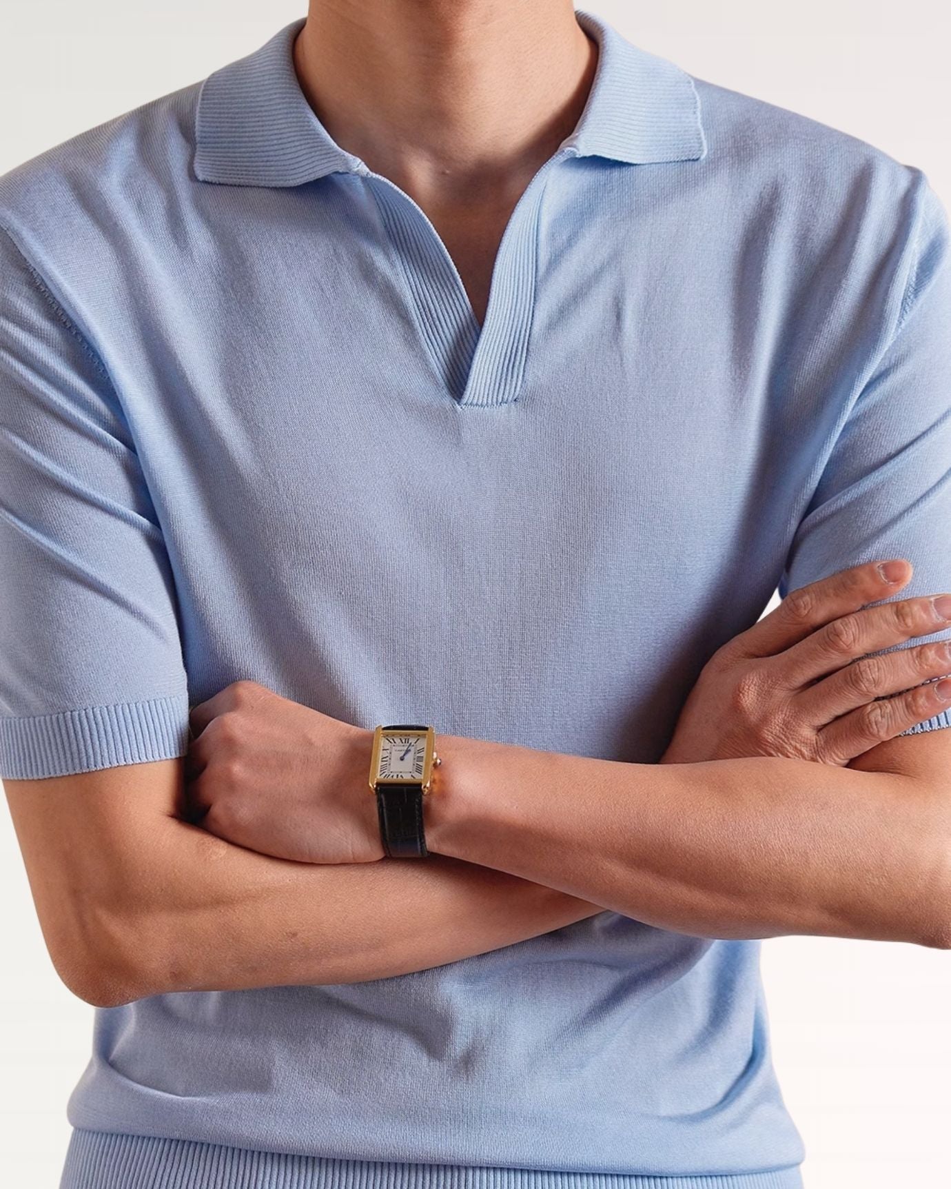 Madrid Thin Polo Mulberry Silk Slim Fit