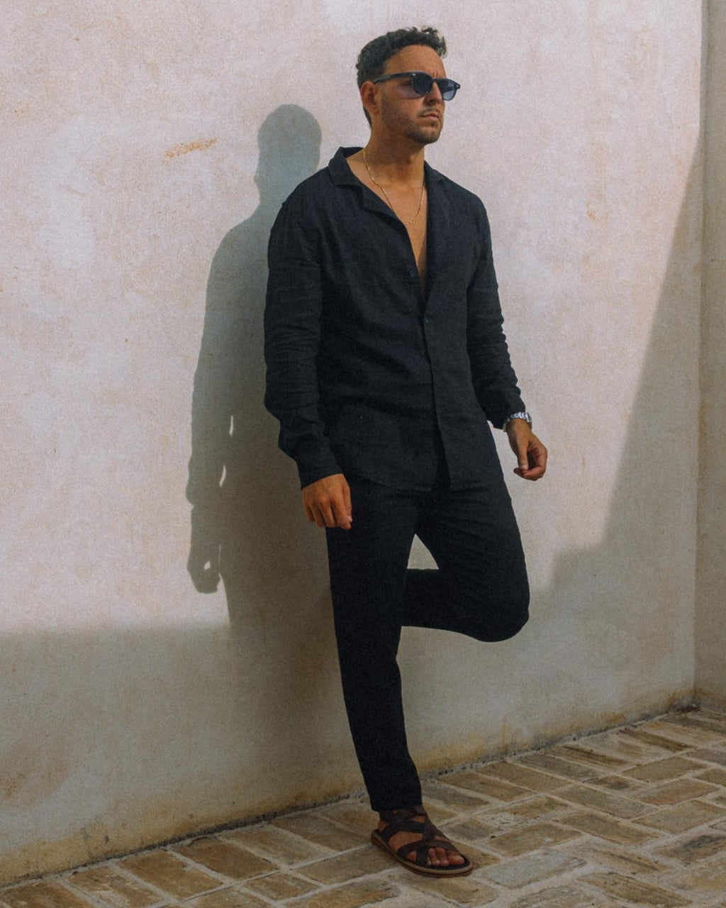 Old Money Dolce Vita Trousers - Black