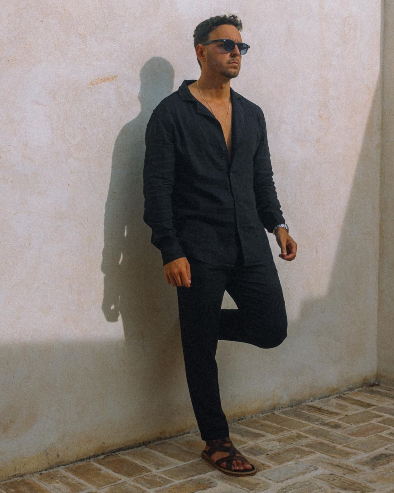 Old Money Dolce Vita Trousers - Black