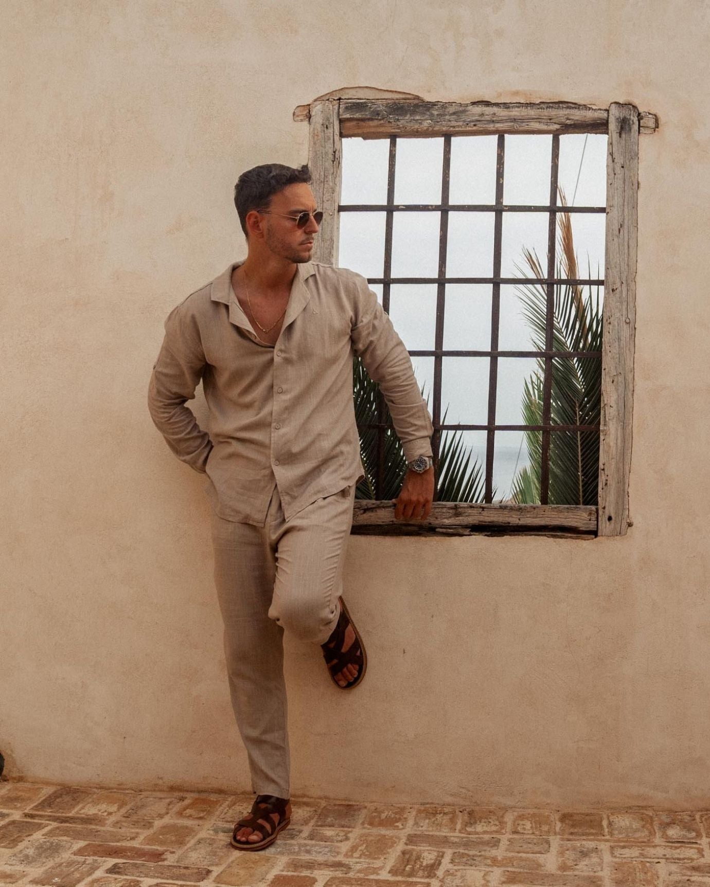 Old Money Dolce Vita Shirt - Khaki