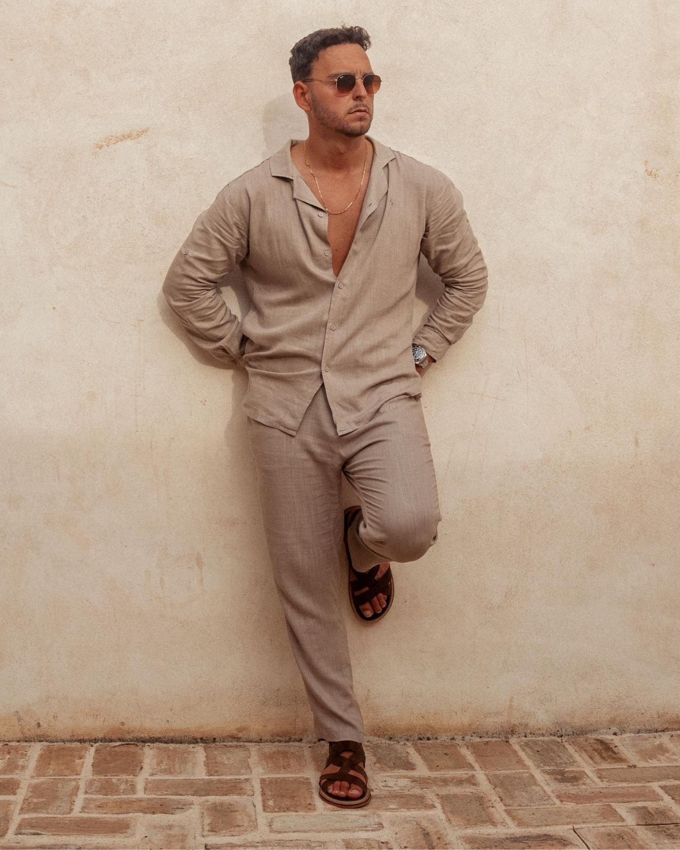 Old Money Dolce Vita Trousers - Khaki