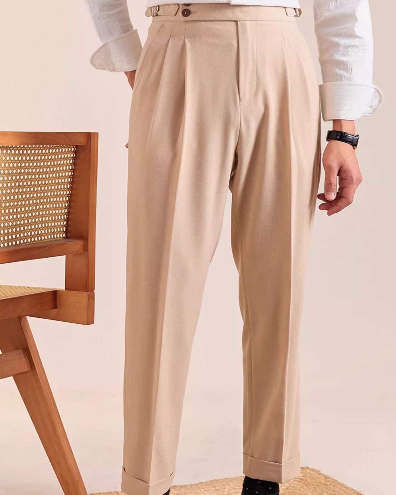 Marbella Trousers Double Pleat Naples