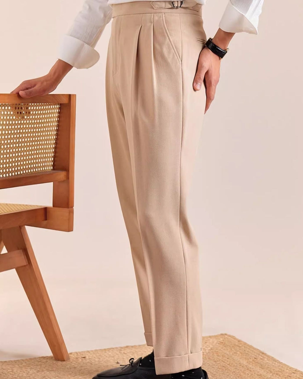 Marbella Trousers Double Pleat Naples