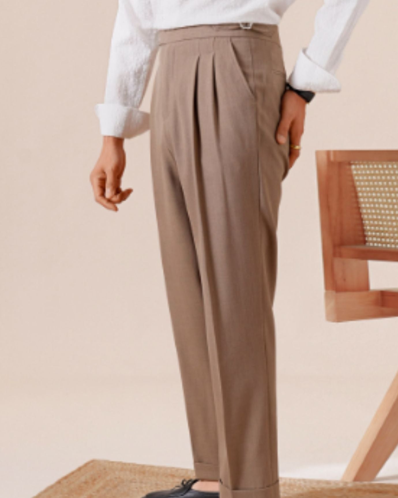 Marbella Trousers Double Pleat Naples