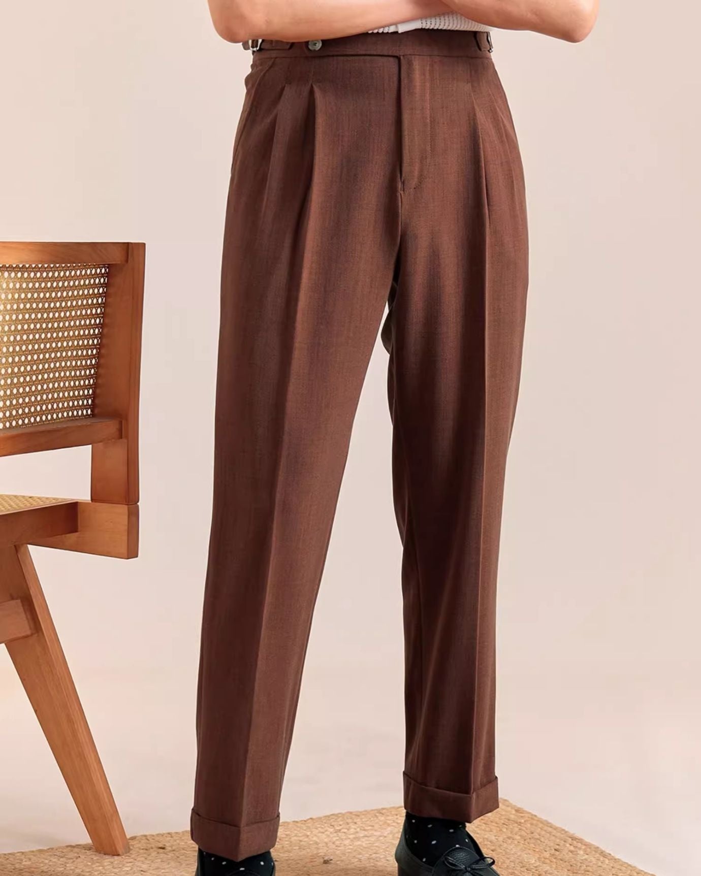 Marbella Trousers Double Pleat Naples