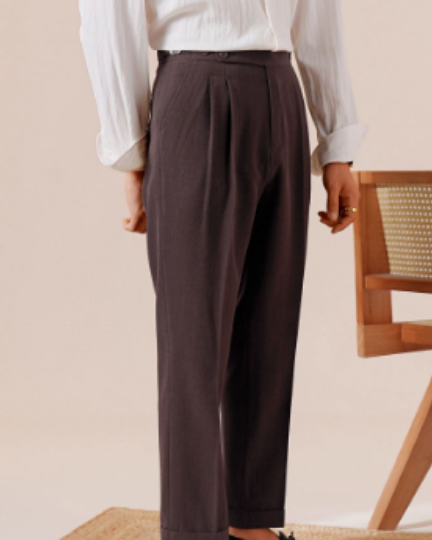 Marbella Trousers Double Pleat Naples