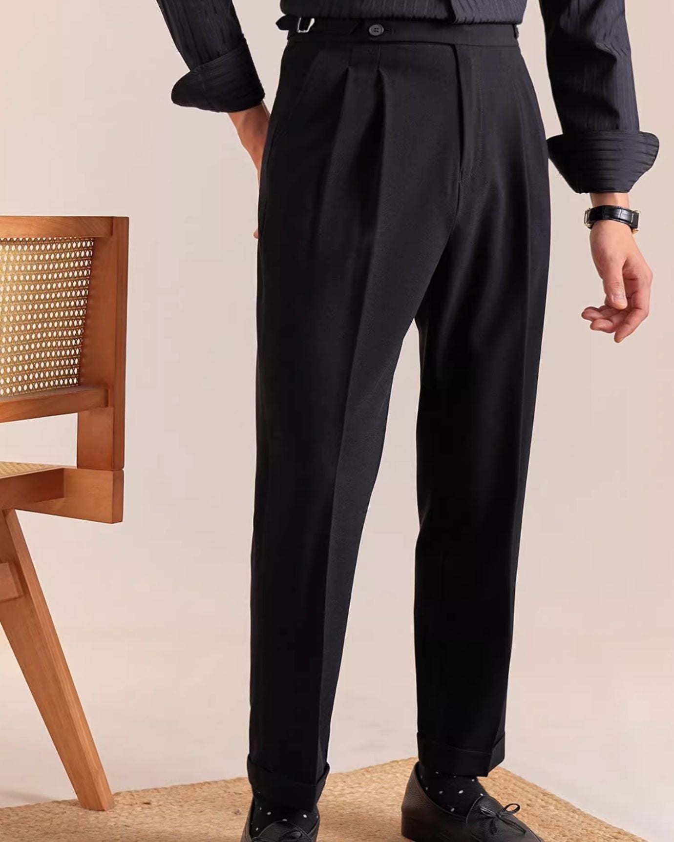 Marbella Trousers Double Pleat Naples