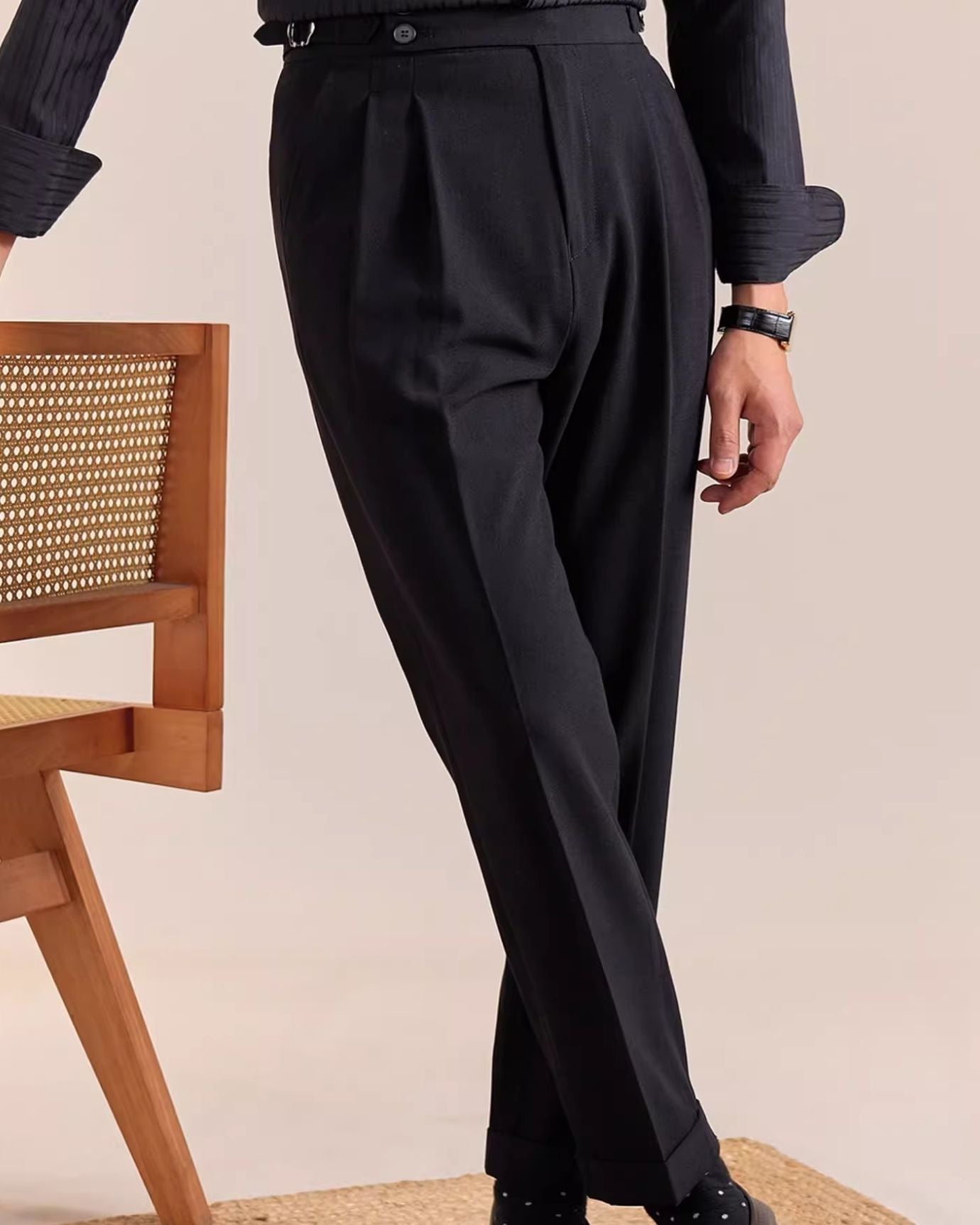 Marbella Trousers Double Pleat Naples