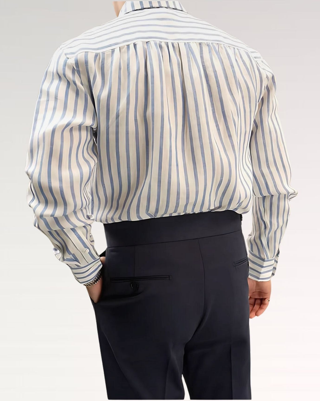 Striped Linen Shirt Rome