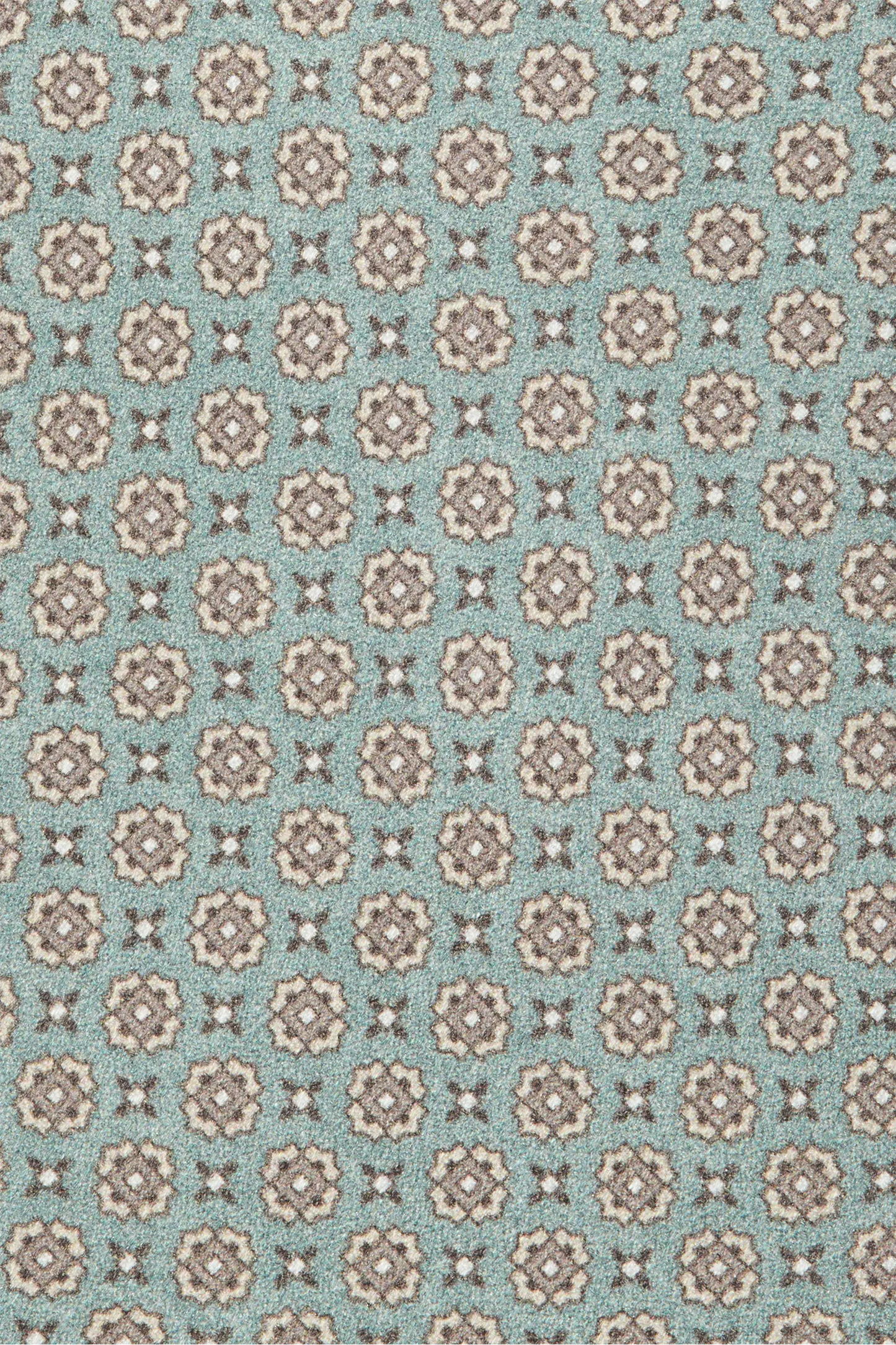 Green fancy silk tie - Made in Italy