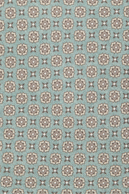 Green fancy silk tie - Made in Italy