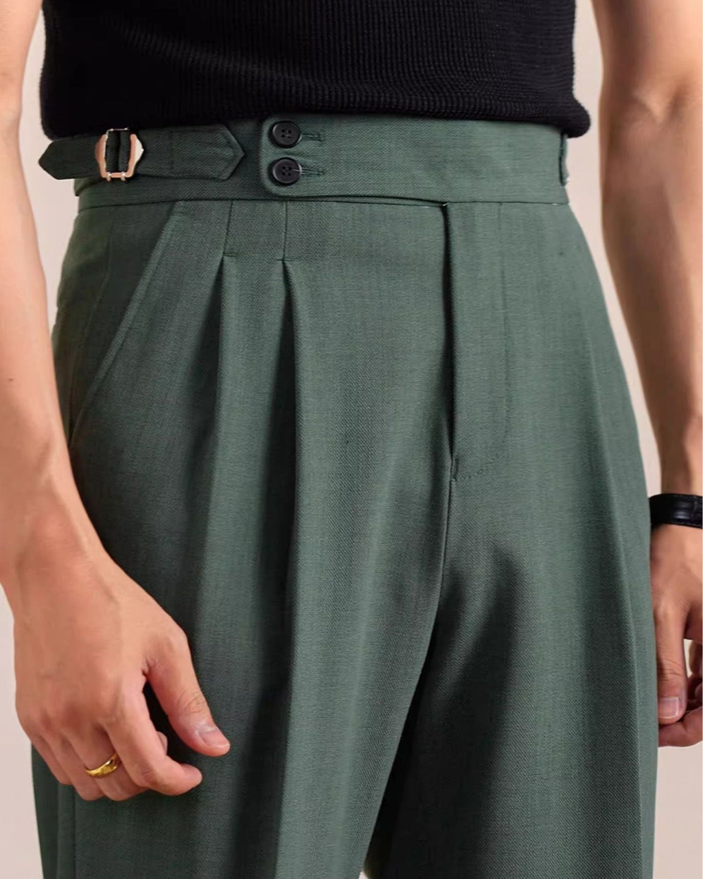 Marbella Trousers Double Pleat Naples