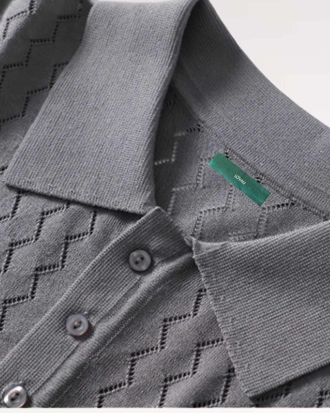 Mulberry Silk Cashmere Knitted Polo