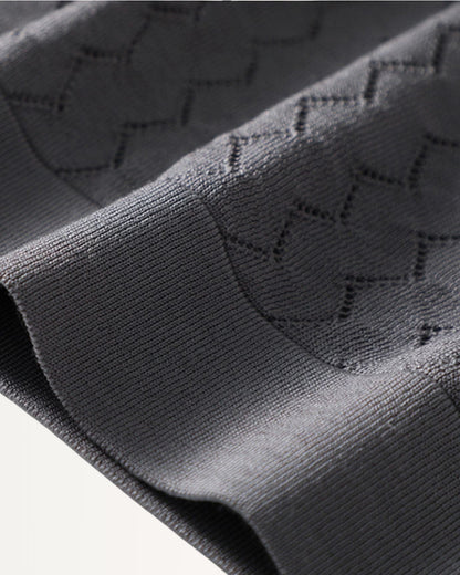 Mulberry Silk Cashmere Knitted Polo