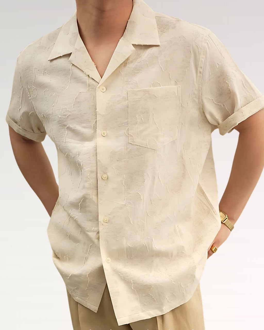 Paris Old Money Shirt Short Sleeve