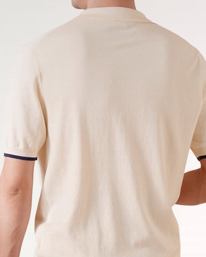 Cuban Collar Shirt Light Cotton Breathable