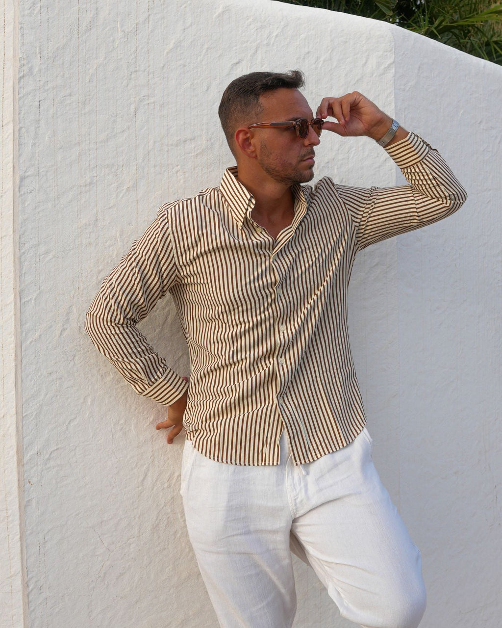 Lovaus Old Money Shirt Brown