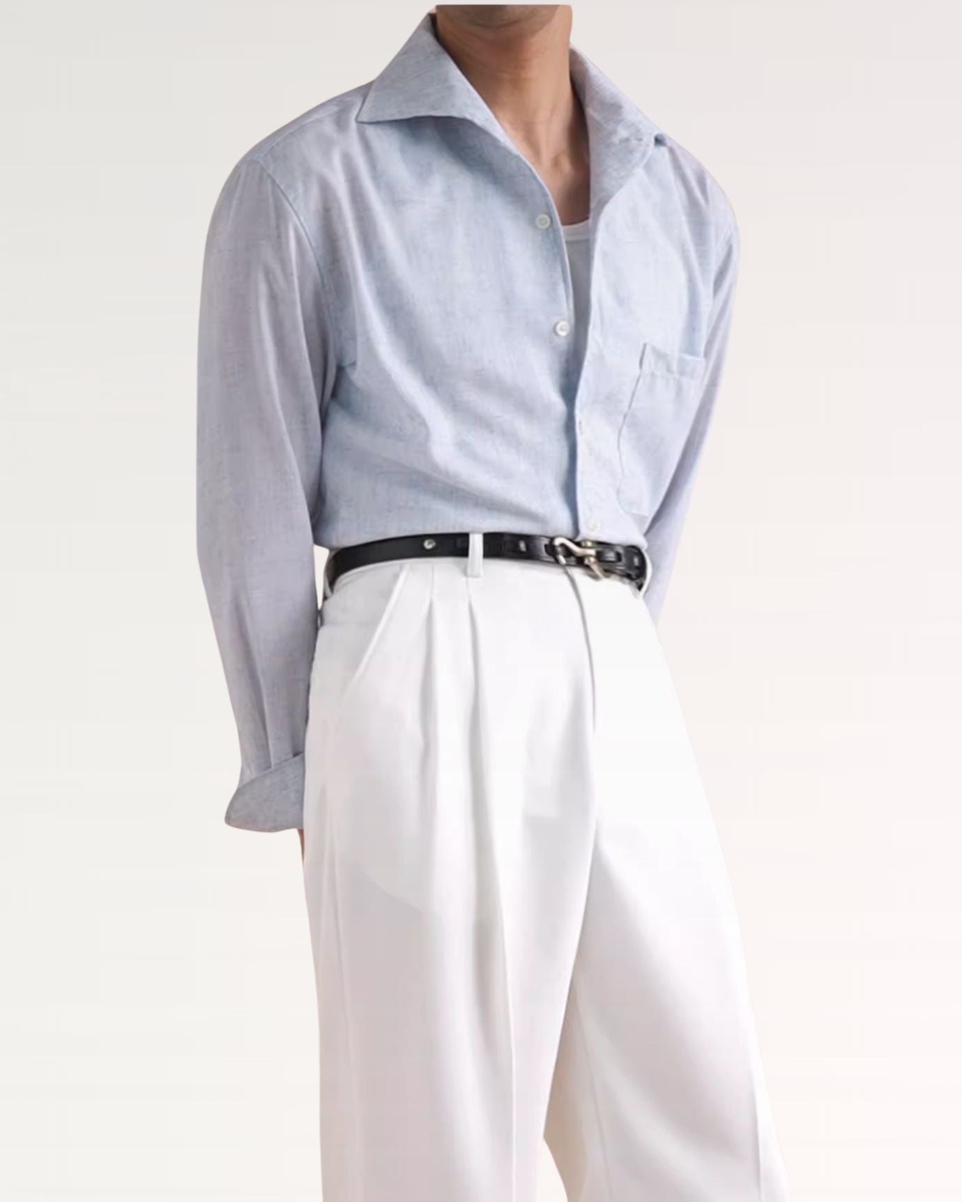 Retro Linen Light Casual Shirt