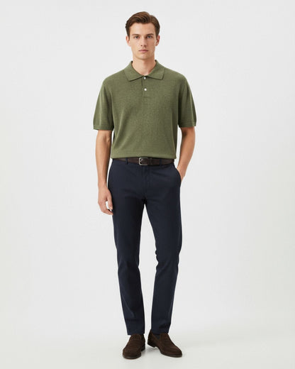 New Tencell & Linen Polo Shirt - Limited Edition