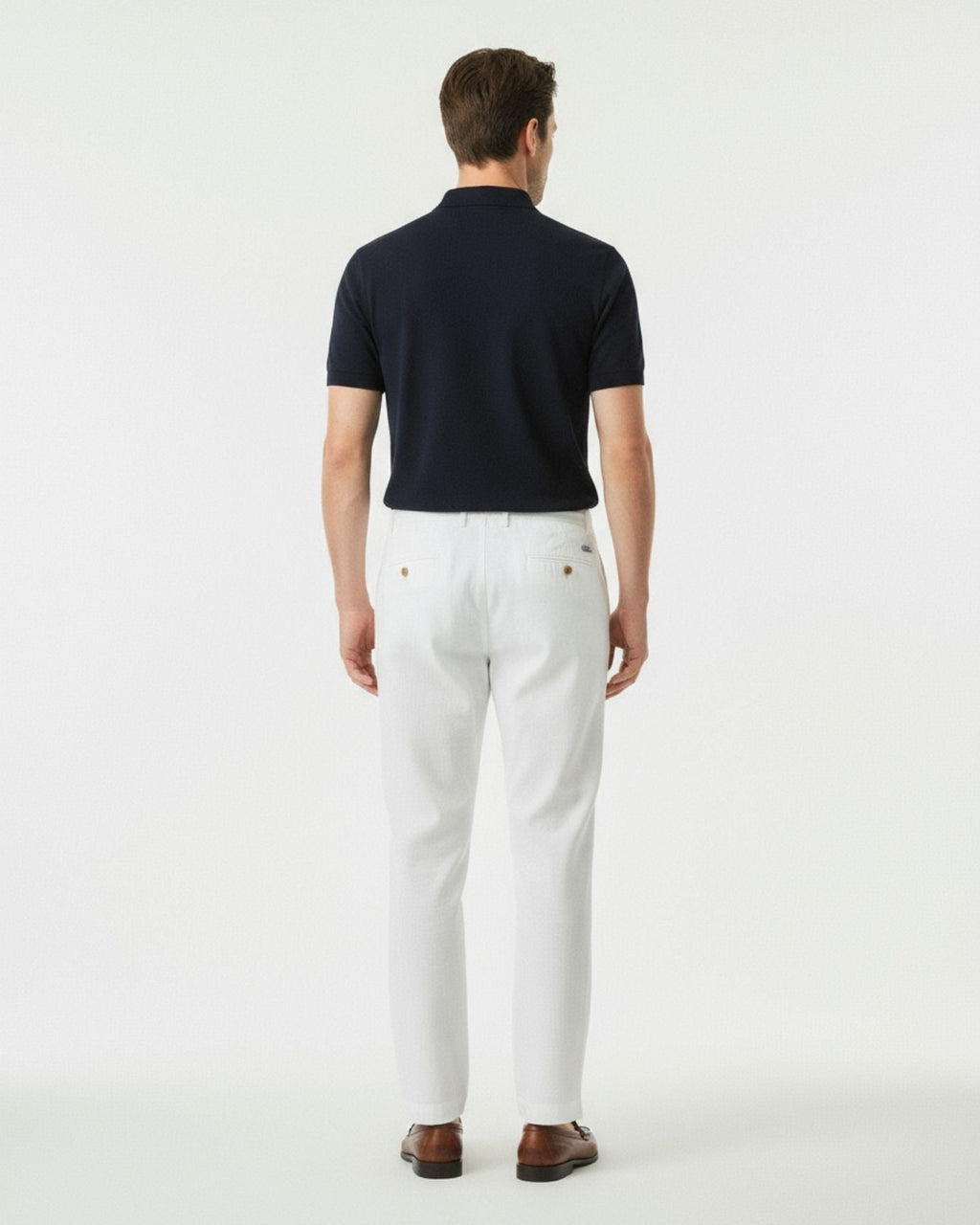 Ibiza Vice Linen Trousers Limited Edition White