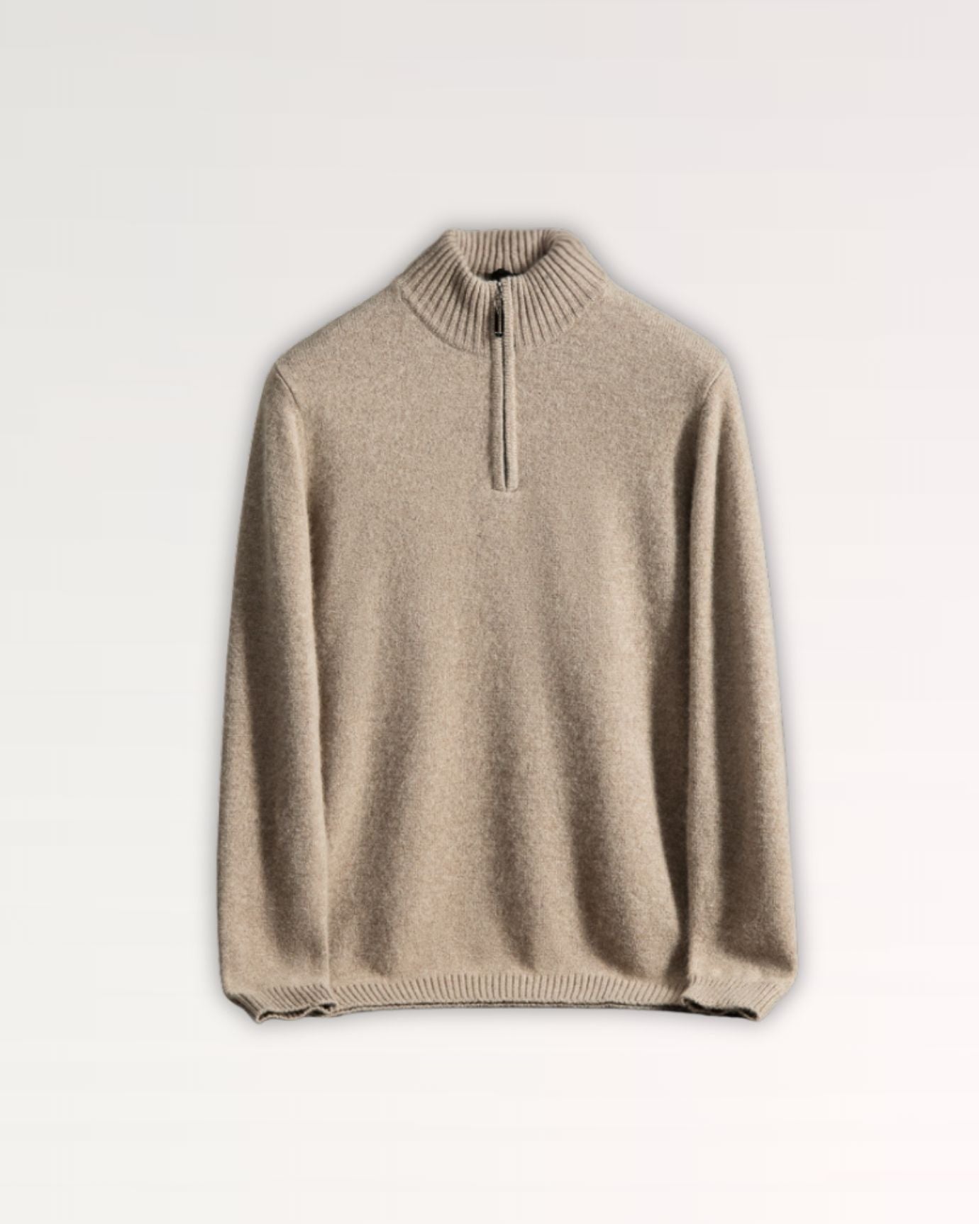 Madrid Cashmere Zip Sweater