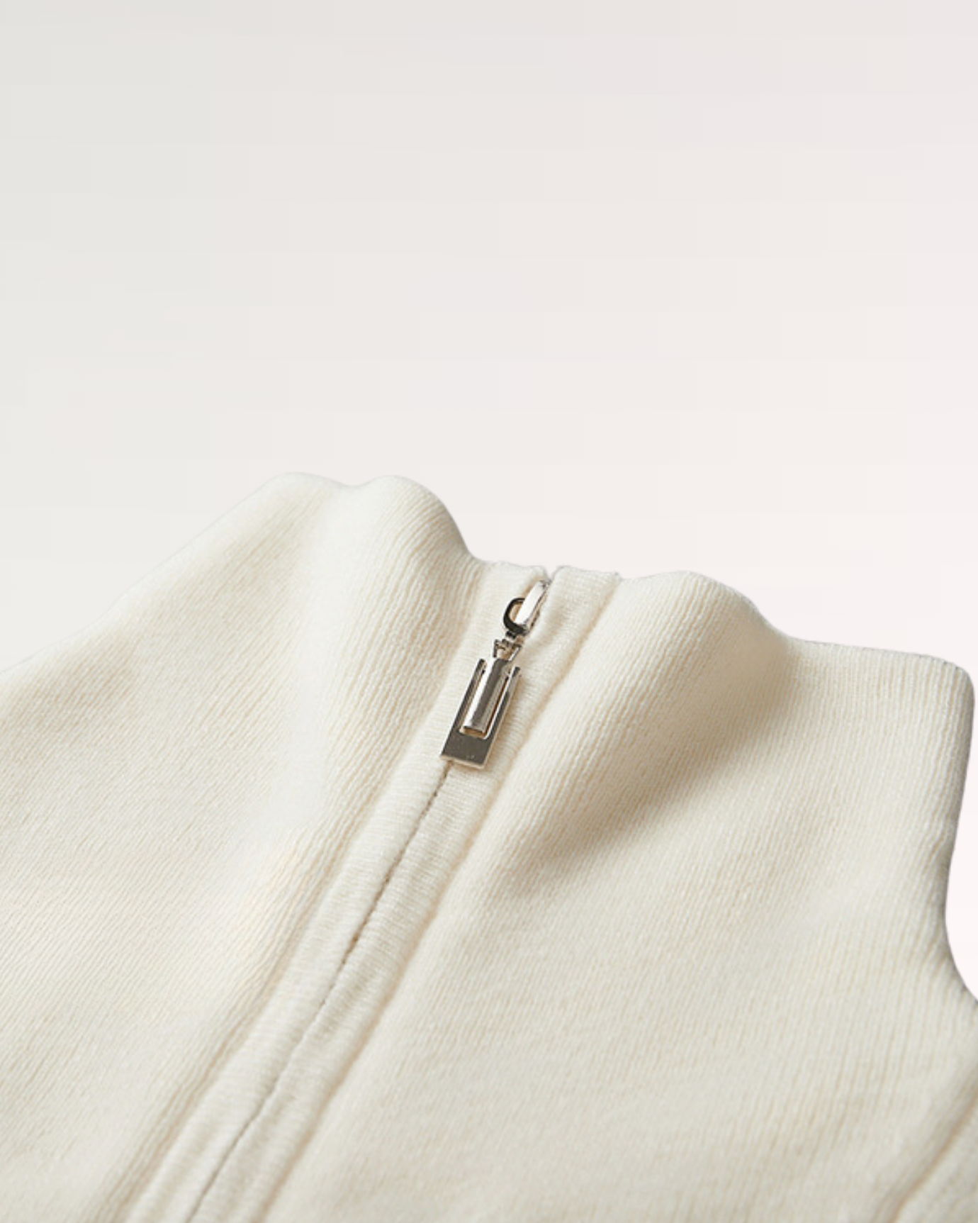 Cashmere Sweater Zipper Thickened