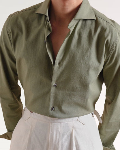 Italian Cotton Linen Shirt