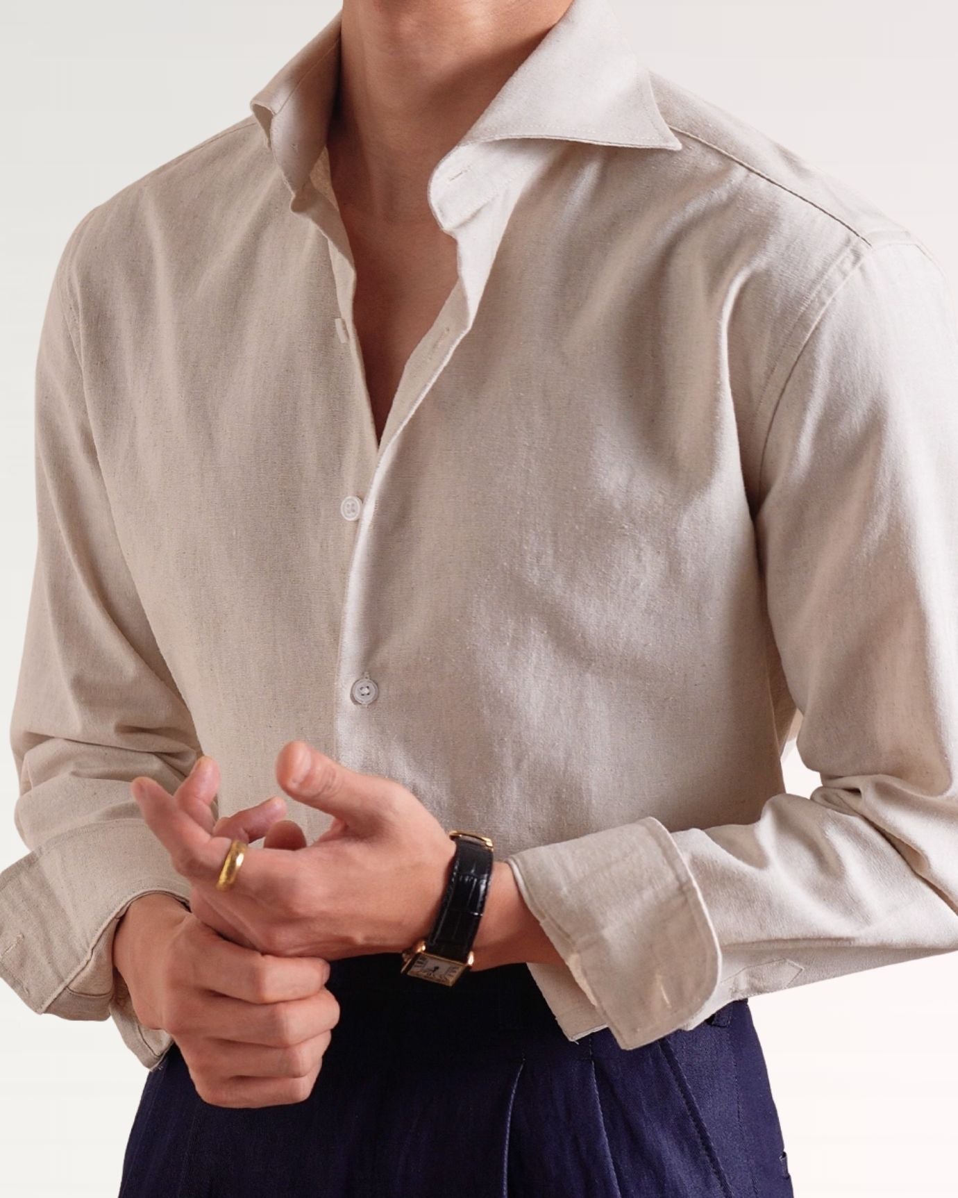 Italian Cotton Linen Shirt