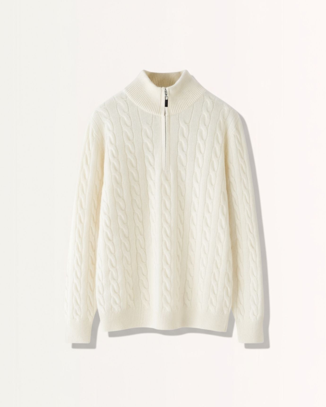 Portofino Sweater 100% Cashmere Zipper