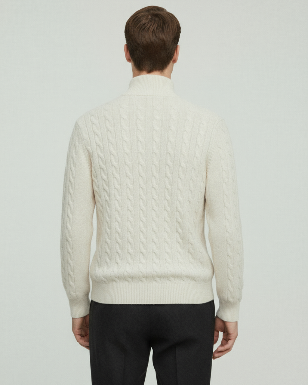 Portofino Sweater 100% Cashmere Zipper