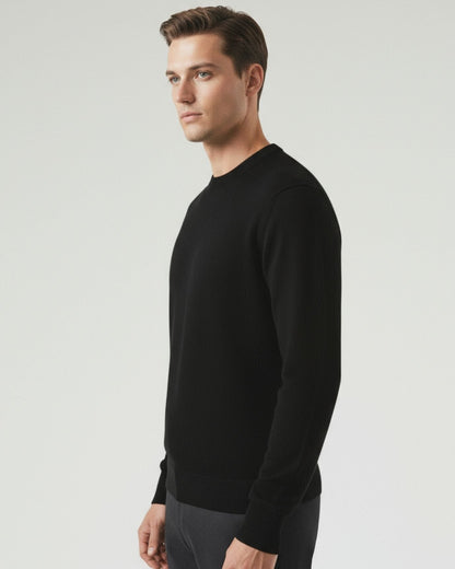 Mulberry Silk Wool Sweater Shirt
