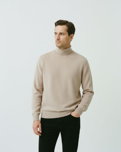 Cashmere Turtleneck Sweater