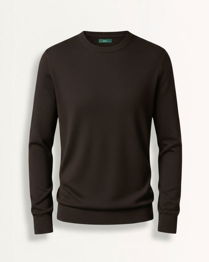 Mulberry Silk Wool Sweater Shirt