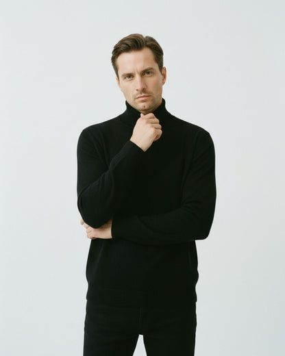 Cashmere Turtleneck Sweater