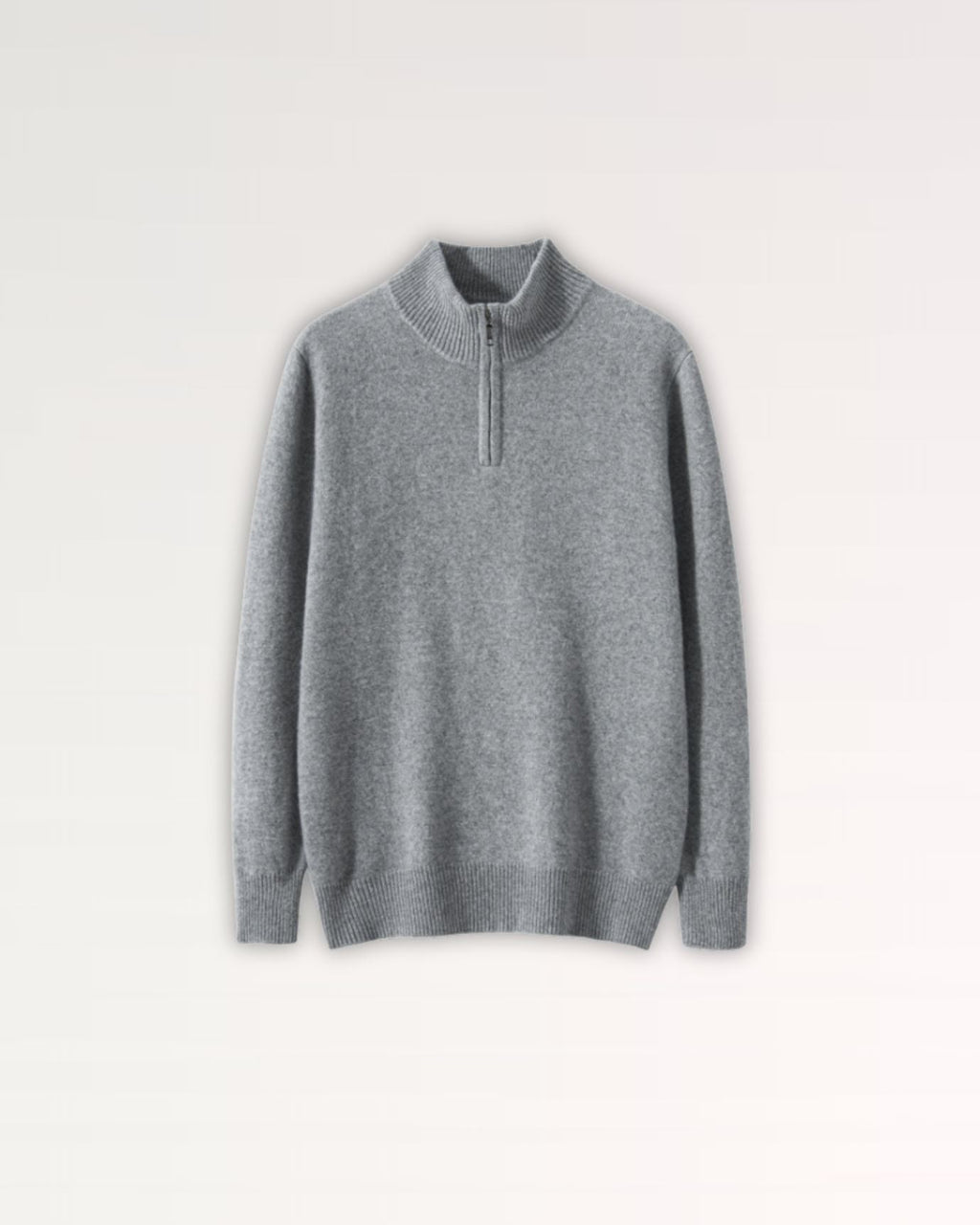 Madrid Cashmere Zip Sweater