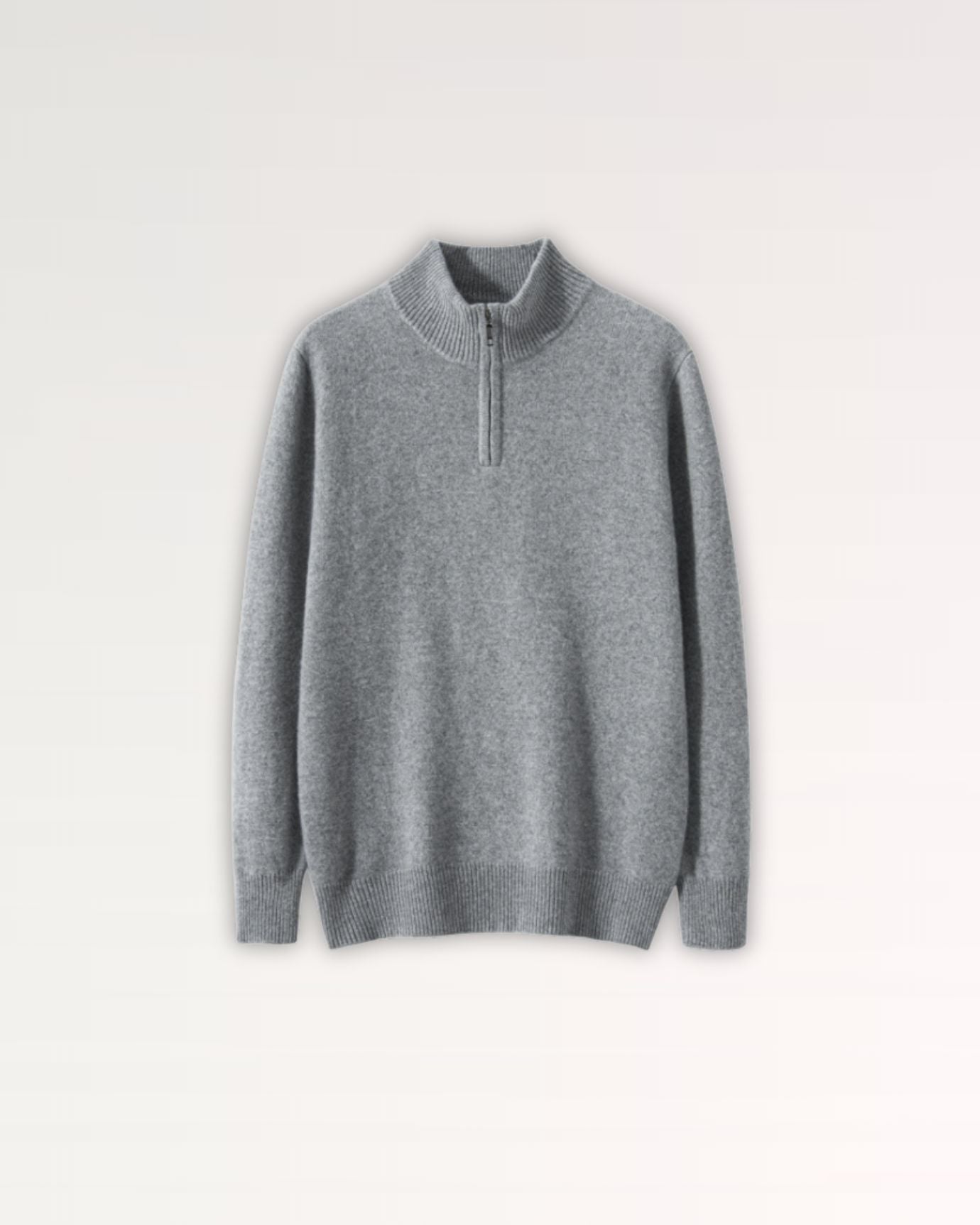 Madrid Cashmere Zip Sweater