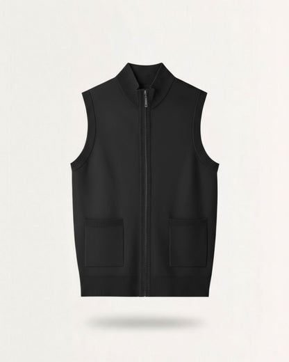 Wool Vest Zipper