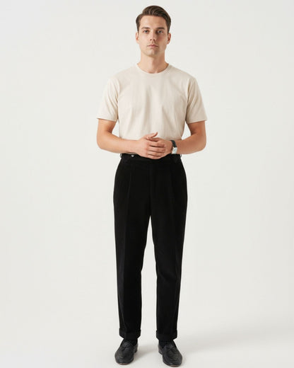 Cotton Corduroy Trousers