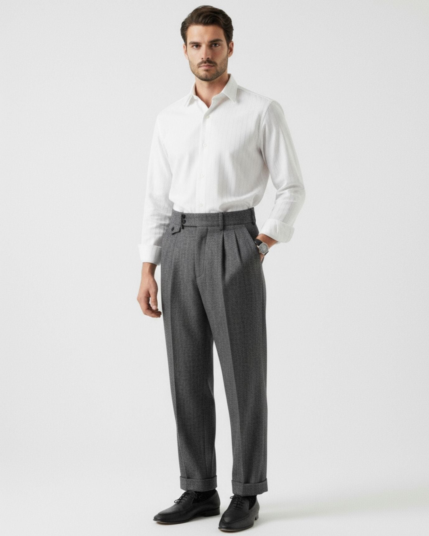Old Money Trousers Neapolitan Wool