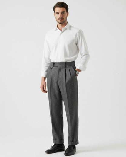 Old Money Trousers Neapolitan Wool
