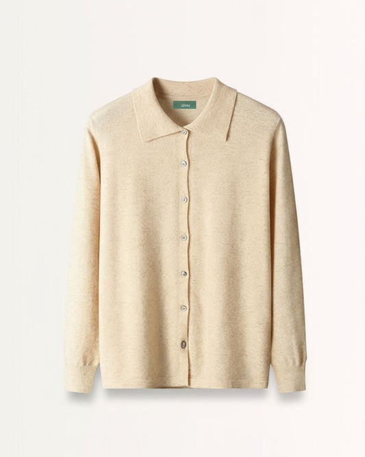 Cardigan Polo Buttoned