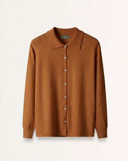 Cardigan Polo Buttoned