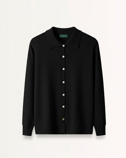 Cardigan Polo Buttoned