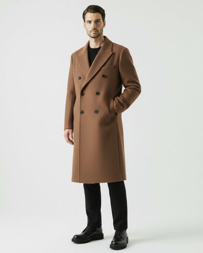 Cashmere & Wool Coat Loose Fit