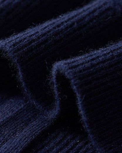 Wool & Cashmere blend hooded zipper