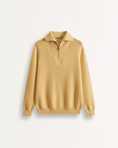 Cashmere Sweater Zipper Thickened