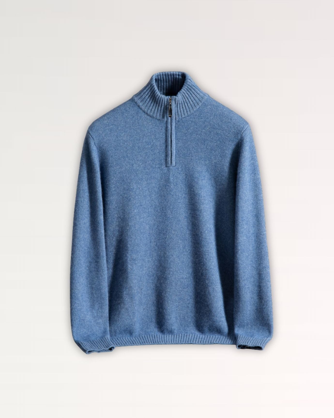 Madrid Cashmere Zip Sweater